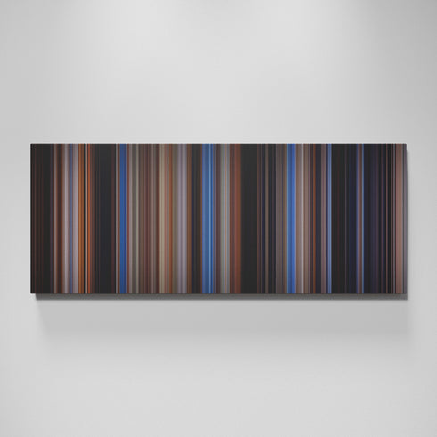 Dream a Little Dream movie canvas wall art - color palette print