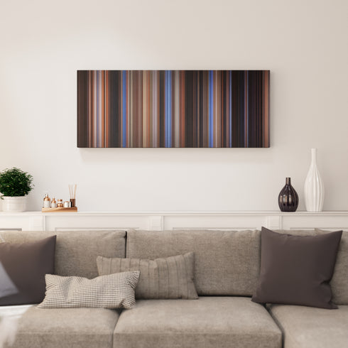 Dream a Little Dream canvas print in living room - film wall decor
