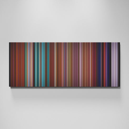 Hedwig and the Angry Inch movie canvas wall art - color palette print
