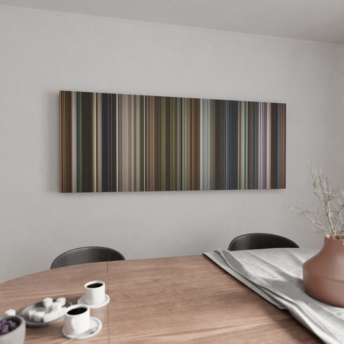 Kitchen with Captain Marvel Frome on the wall