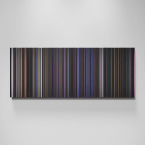 Magnolia movie canvas wall art - color palette print