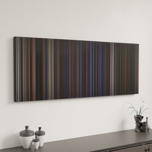 Minimal interior design with Magnolia Frome on the wall