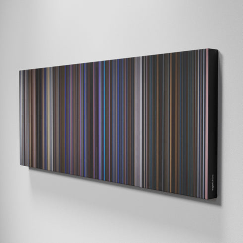 Side view of Buff's of Magnolia Frome on the wall