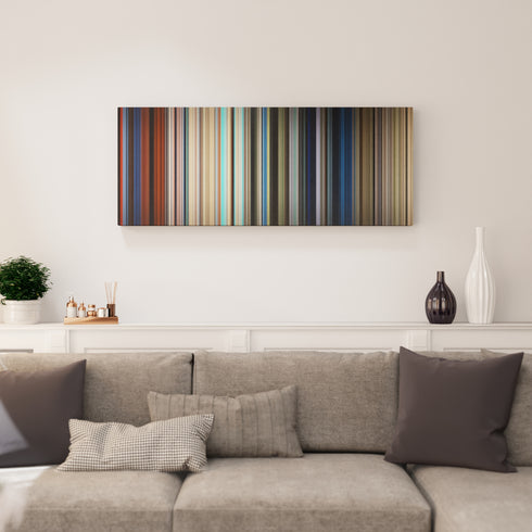 The Black Stallion canvas print in living room - film wall decor