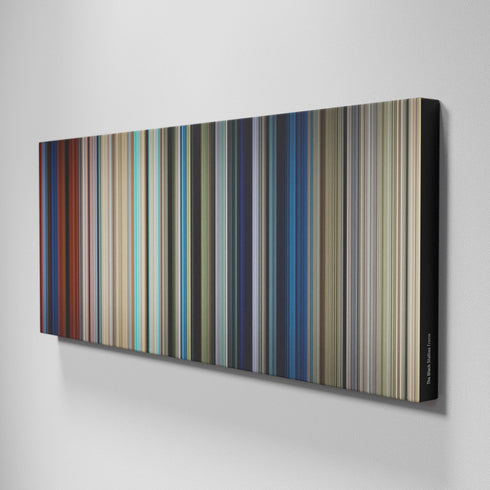 Side view of Buff's of The Black Stallion Frome on the wall