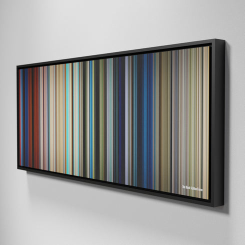 Side view of Framed Buff's of The Black Stallion Frome on the wall