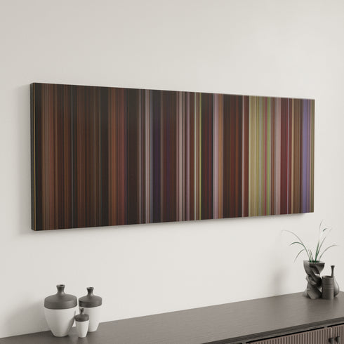 P.S. I Love You canvas art in modern interior - movie color palette