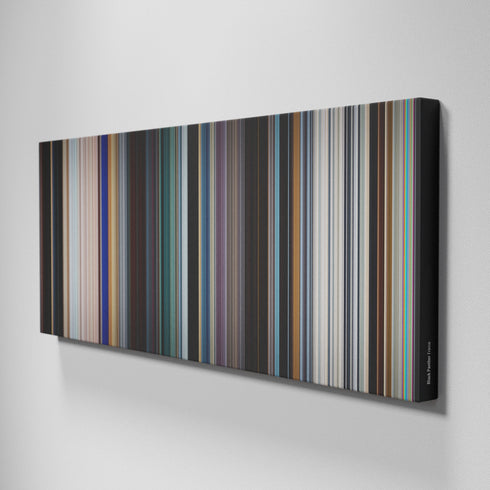 Side view of Buff's of Black Panther Frome on the wall