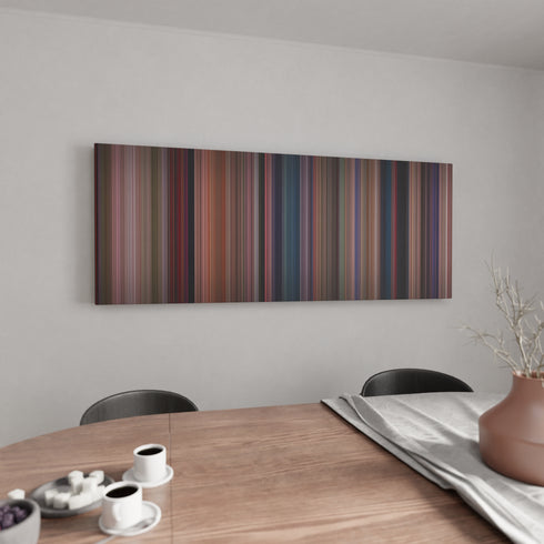 Heathers canvas wall art in kitchen - movie decor