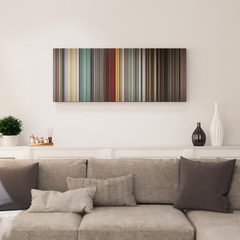 Beyoncé: Lemonade canvas print in living room - film wall decor