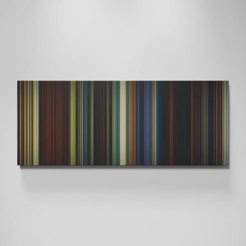 The Hobbit: An Unexpected Journey movie canvas wall art - color palette print
