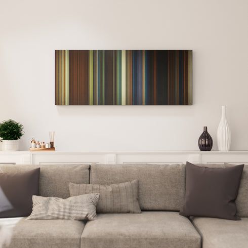 The Hobbit: An Unexpected Journey canvas print in living room - film wall decor