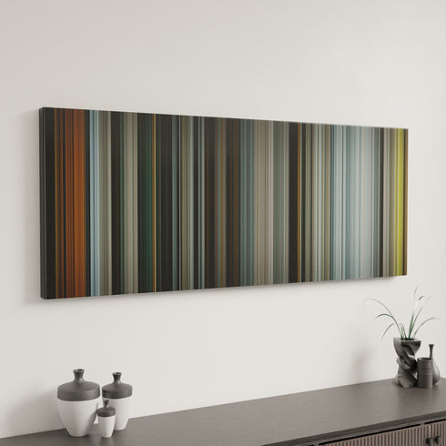 The Hobbit: The Battle of the Five Armies canvas art in modern interior - movie color palette