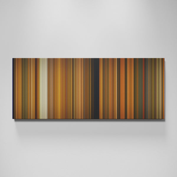 Curse of the Golden Flower movie canvas wall art - color palette print
