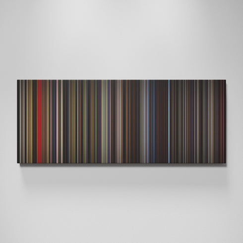 Cloud Atlas movie canvas wall art - color palette print