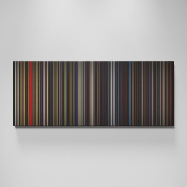 Cloud Atlas movie canvas wall art - color palette print
