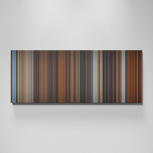 Mr. Deeds movie canvas wall art - color palette print