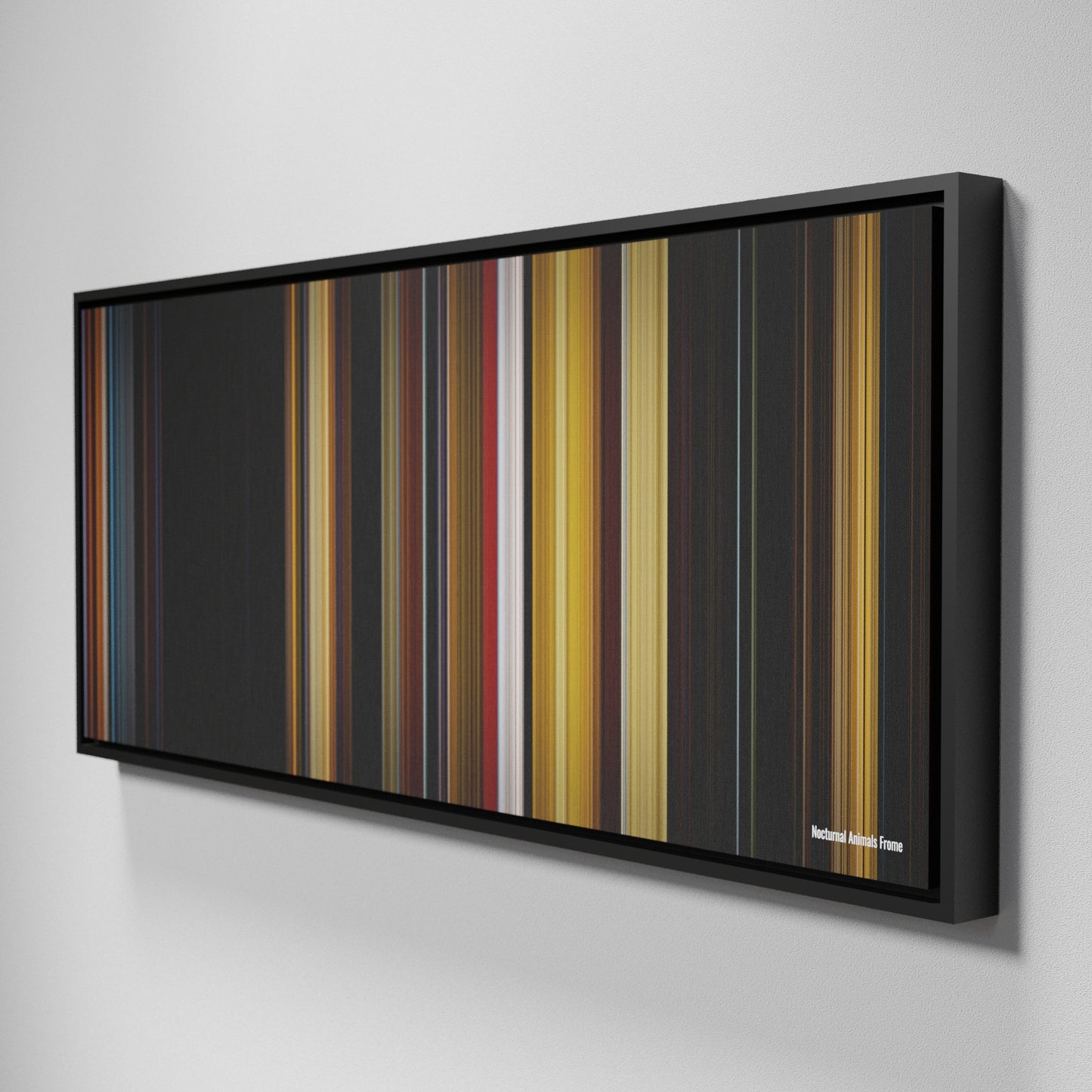 Side view of Framed Buff's of Nocturnal Animals Frome on the wall