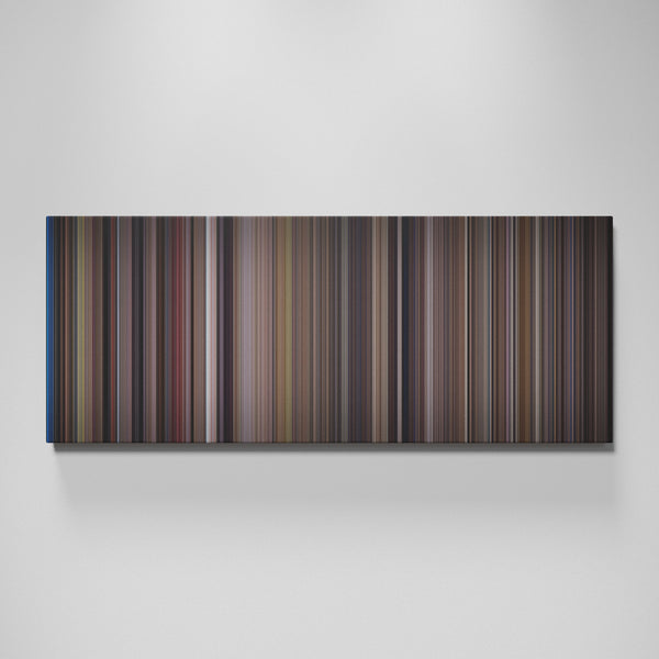 Airplane! movie canvas wall art - color palette print