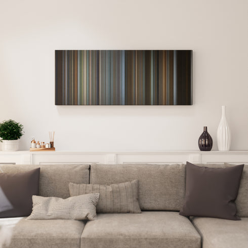 The Bourne Identity canvas print in living room - film wall decor