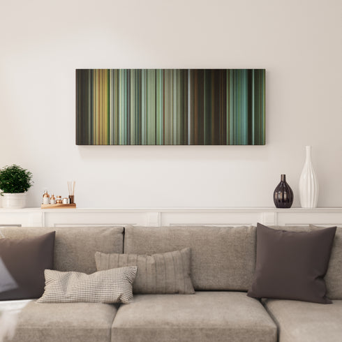 The Bourne Supremacy canvas print in living room - film wall decor
