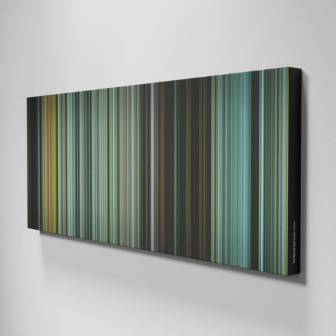 Side view of Buff's of The Bourne Supremacy Frome on the wall