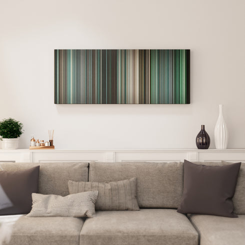 The Bourne Ultimatum canvas print in living room - film wall decor