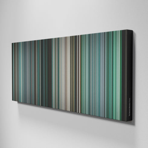 Side view of Buff's of The Bourne Ultimatum Frome on the wall