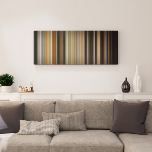 Get Out canvas print in living room - film wall decor