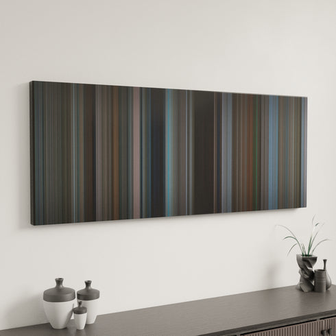 Love Is a Many-Splendored Thing canvas art in modern interior - movie color palette