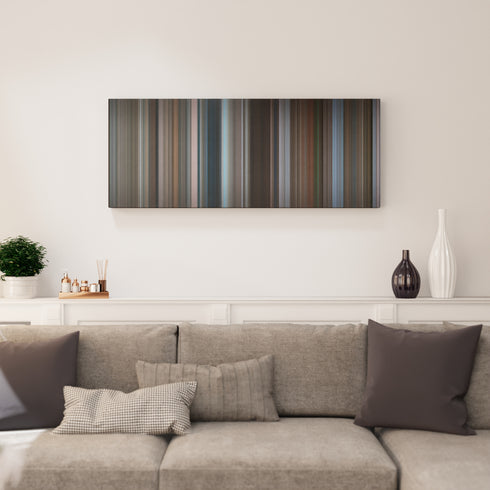 Love Is a Many-Splendored Thing canvas print in living room - film wall decor