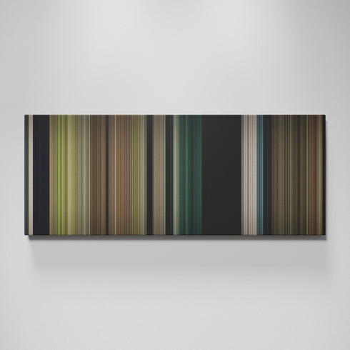 The Hunt movie canvas wall art - color palette print