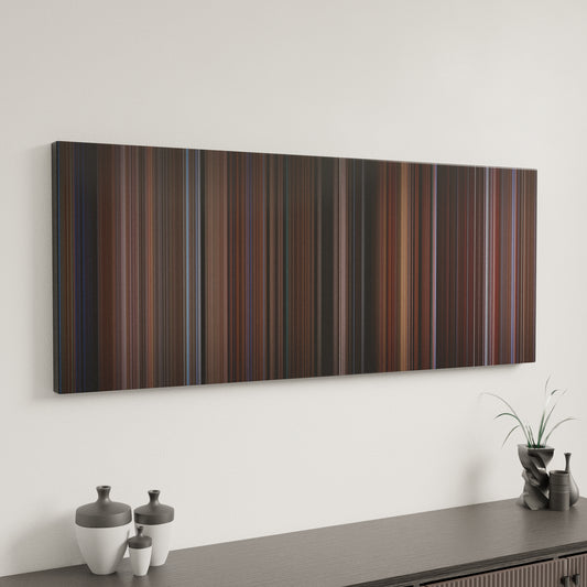 Minimal interior design with Big Trouble in Little China Frome on the wall