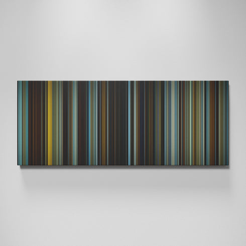 The Curious Case of Benjamin Button movie canvas wall art - color palette print