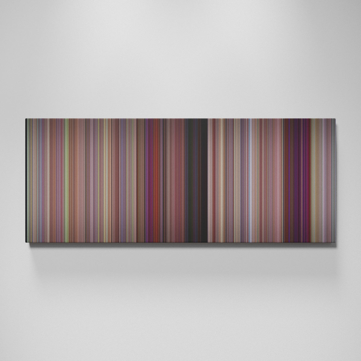 10 Things I Hate About You movie canvas wall art - color palette print
