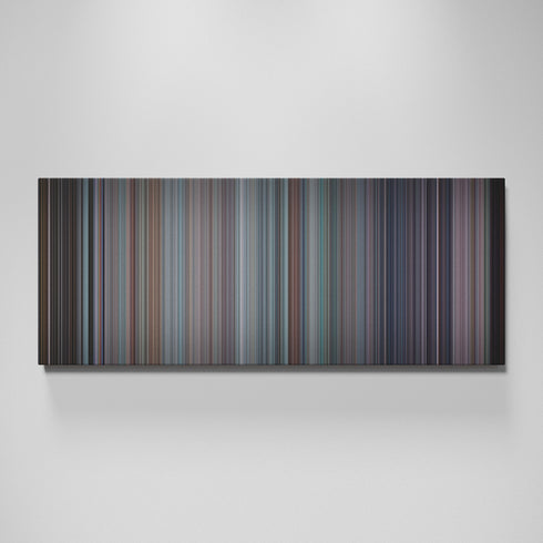 The Newsroom: We Just Decided To movie canvas wall art - color palette print