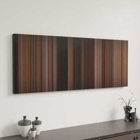 My Big Fat Greek Wedding canvas art in modern interior - movie color palette