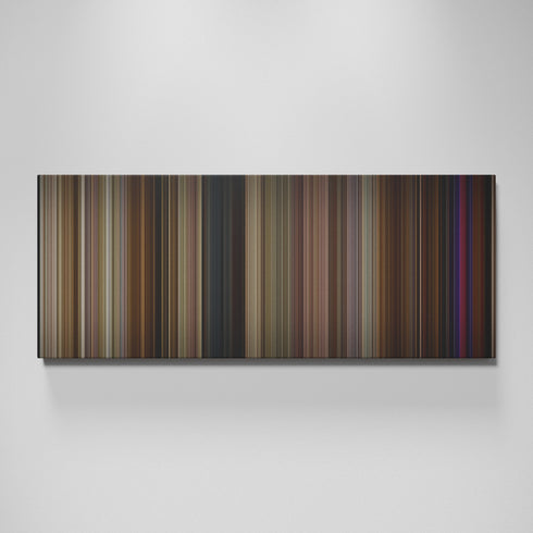 Silver Linings Playbook movie canvas wall art - color palette print
