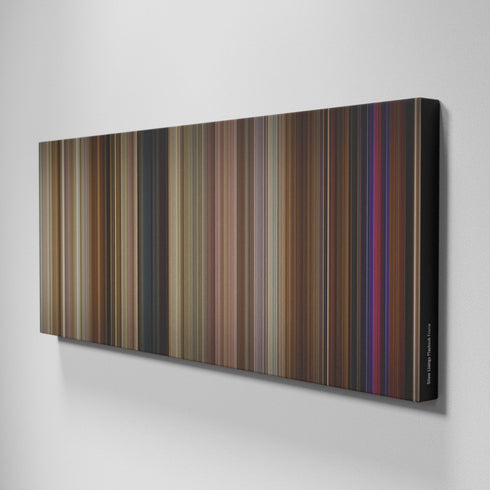 Side view of Buff's of Silver Linings Playbook Frome on the wall