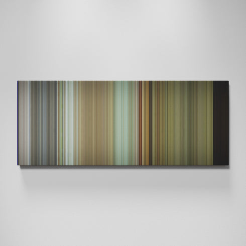 Before Midnight movie canvas wall art - color palette print