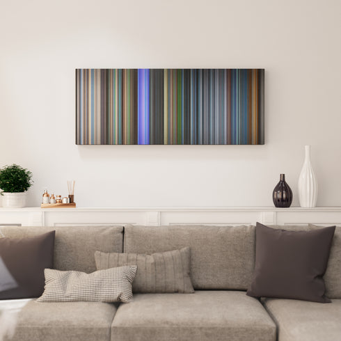 Ready Player One canvas print in living room - film wall decor
