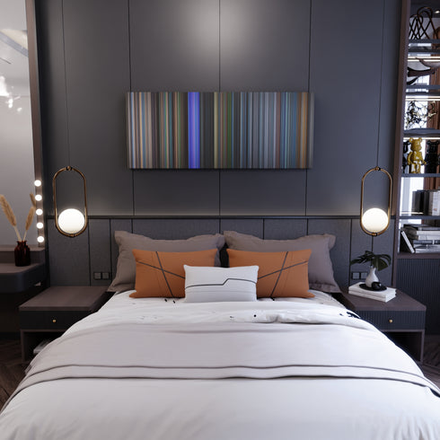 Ready Player One movie canvas in bedroom - wall art display