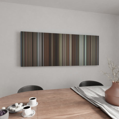 Knives Out canvas wall art in kitchen - movie decor