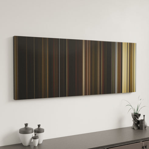 The Fountain canvas art in modern interior - movie color palette