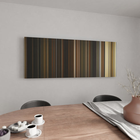 Kitchen with The Fountain Frome on the wall