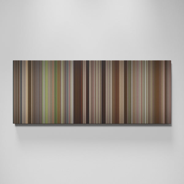 A League of Their Own movie canvas wall art - color palette print