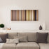 French Kiss canvas print in living room - film wall decor