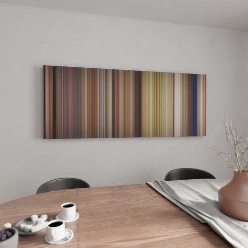 French Kiss canvas wall art in kitchen - movie decor