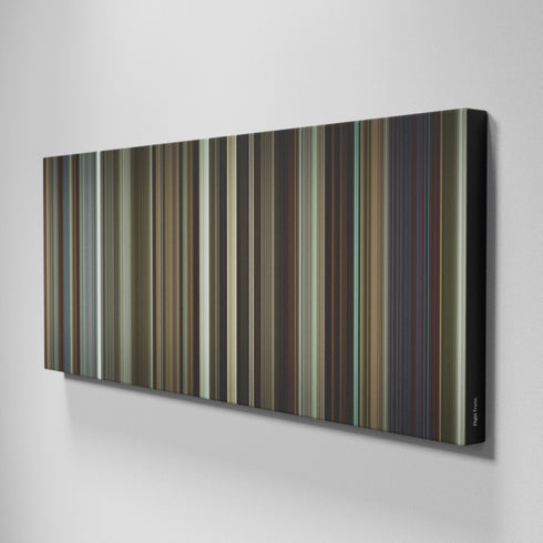 Side view of Buff's of Flight Frome on the wall