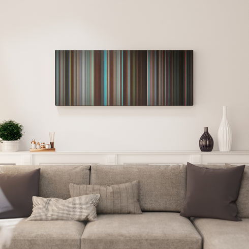 Living room interior with The Guardian Frome on the wall